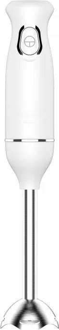 Blender manual Oliver Voltz OV51112PS, 400 W, 1 viteza, Accesoriu din otel inoxidabil, Alb