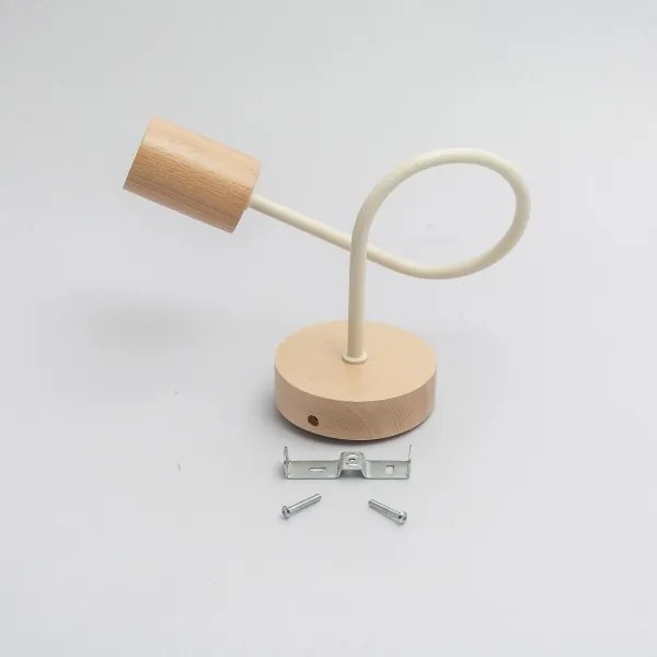 Aplica de perete OXFORD 1xE27/15W/230V pin/crem