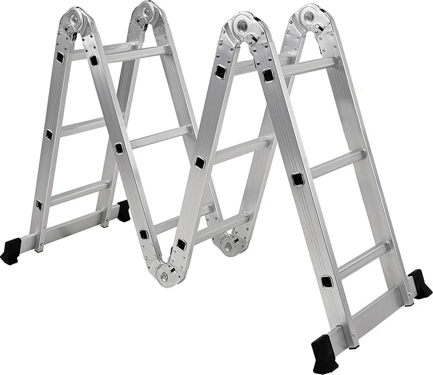 Scară pliabilă din aluminiu 6 în 1