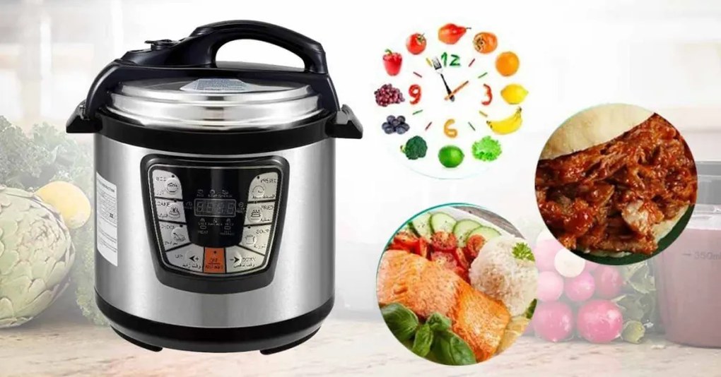 Slow cooker, oala sub presiune multifunctionala, 6L