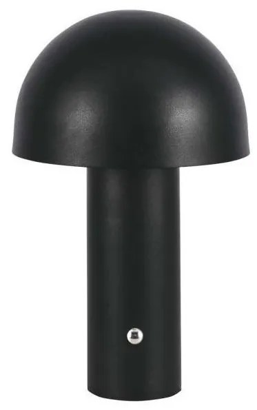 Lampă de birou LED reglabilă, reîncărcabilă, 1W, 5V, 3000-6000K, 1800 mAh, negru