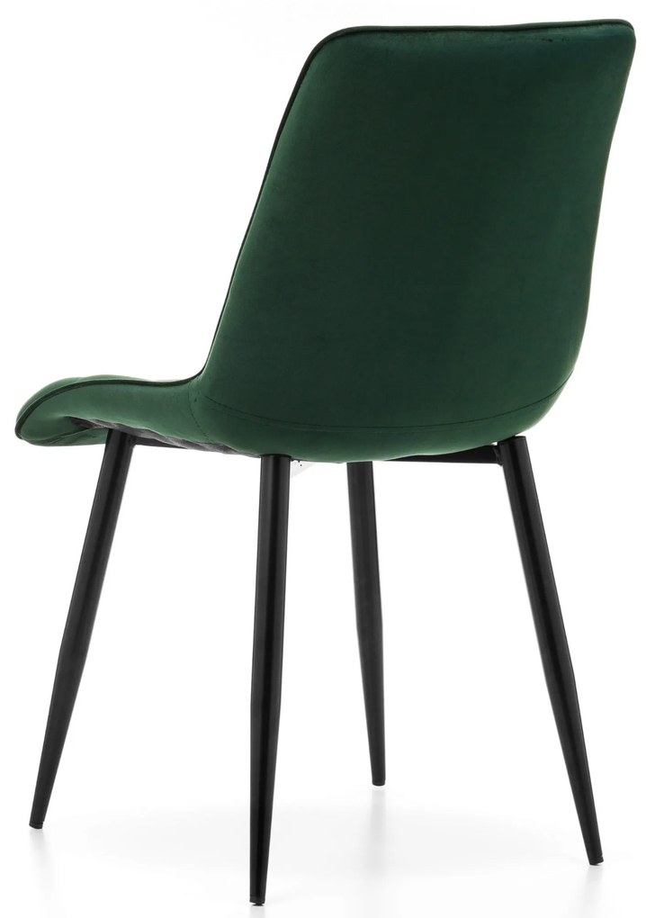 JAKS SCAUN DE SUFRAGERIE CHIC VELVET VERDE