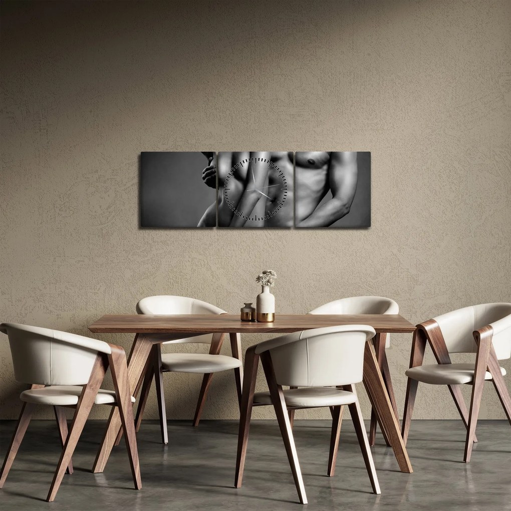 Tablou - Nud (cu ceas) (90x30 cm)