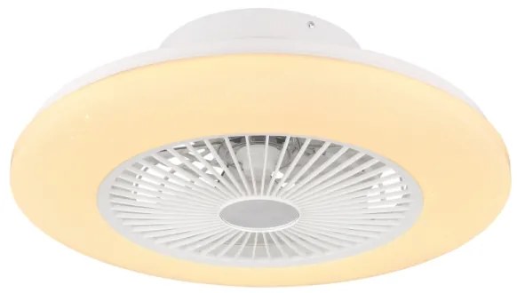 Plafonieră LED dimabilă cu ventilator Globo 03628 LED/30W/230V + telecomandă