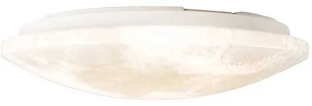 Plafoniera albă cu LED și dimmer cu telecomandă - Mane