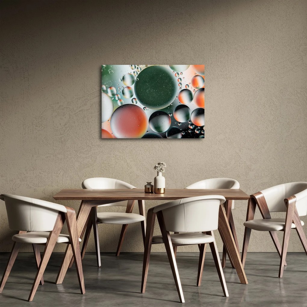 Tablou abstract - buline (70x50 cm)