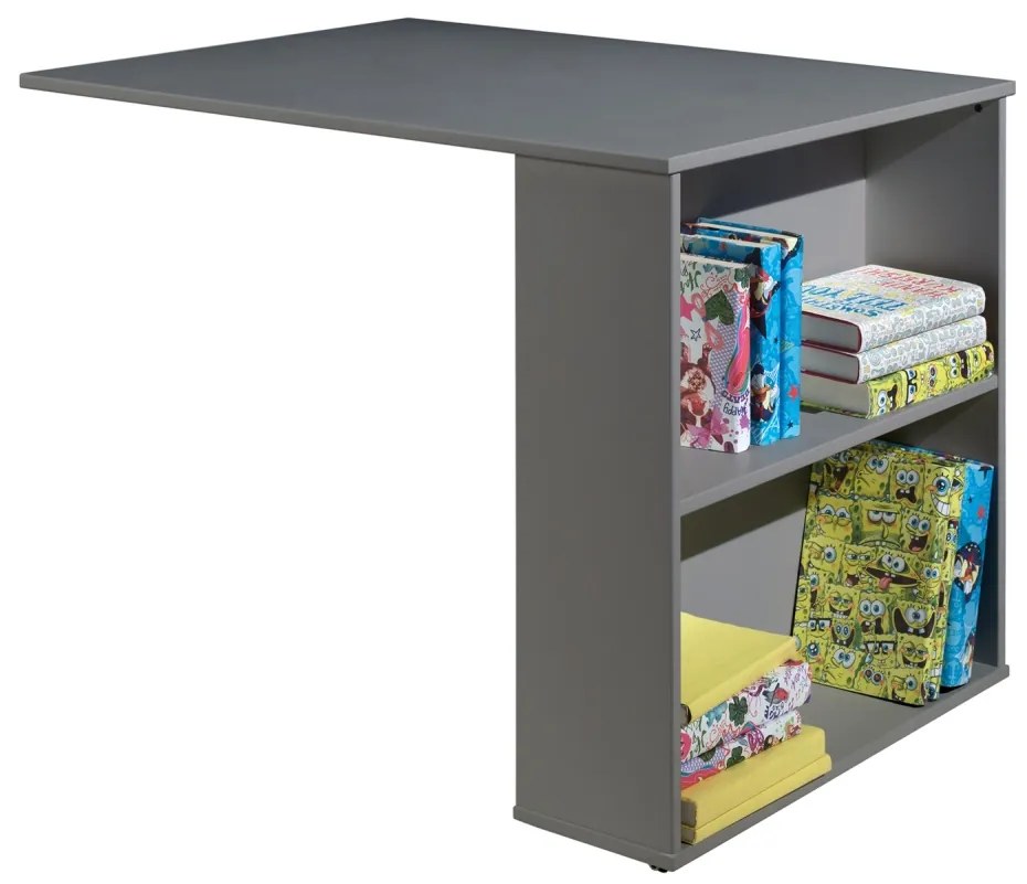 Birou compact pentru pat VIPACK Pino, dimensiuni 94 x 72 x 67,9 cm