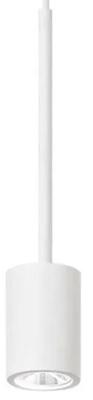 Pendul LED stil minimalist Archimede sp cilindro alb