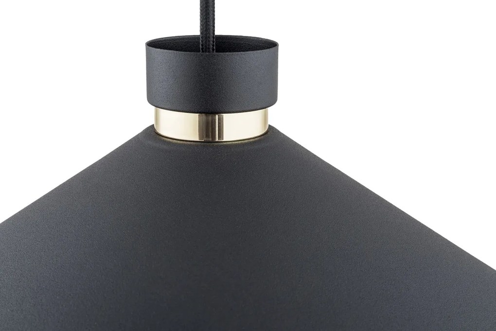 Lustra/Pendul modern stil industial NASHVILLE negru
