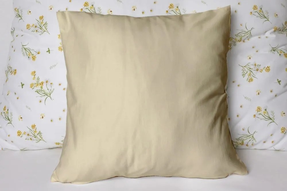 Husă de pernă uni din jerseu