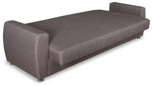 Canapea Extensibila Cu Lada Depozitare Bristoll, Gri, 225 X 88 X 94 Cm