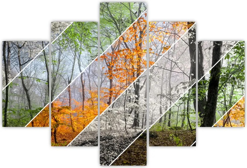 Tablou - Schimbarea anotimpurilor (150x105 cm)
