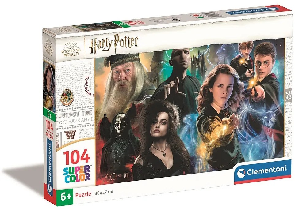 Harry Potter Dark vs. Light Puzzle Clementoni de 104 piese