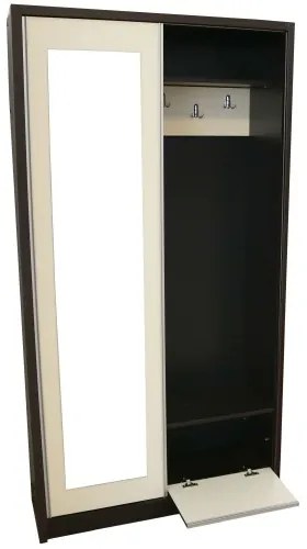 Cuier David Wenge, 100 x 38 x 194 cm