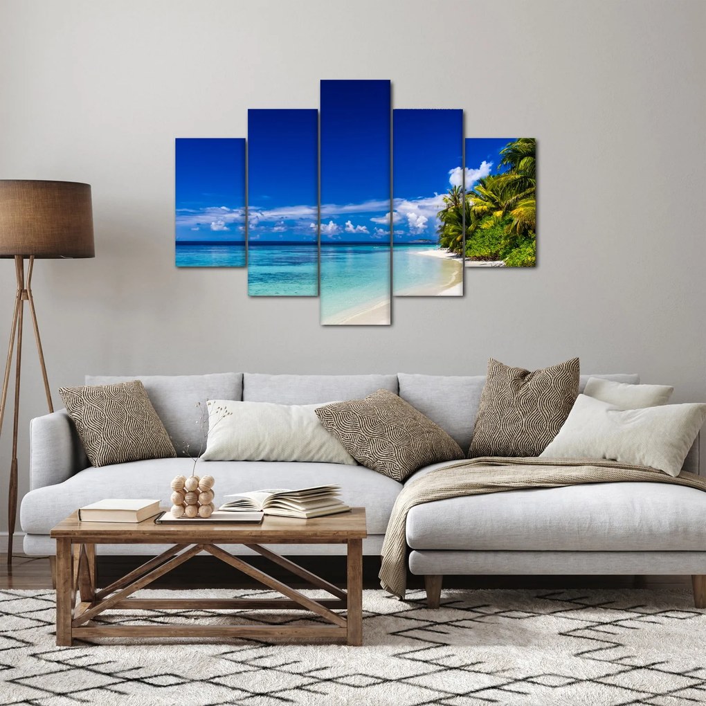 Tablou - Plaja tropicală (150x105 cm)