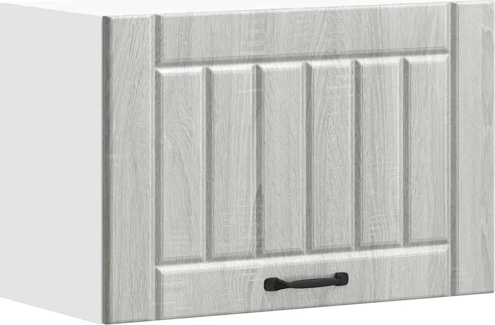 vidaXL Dulap de bucatarie "Lucca" din lemn prelucrat Sonoma gri