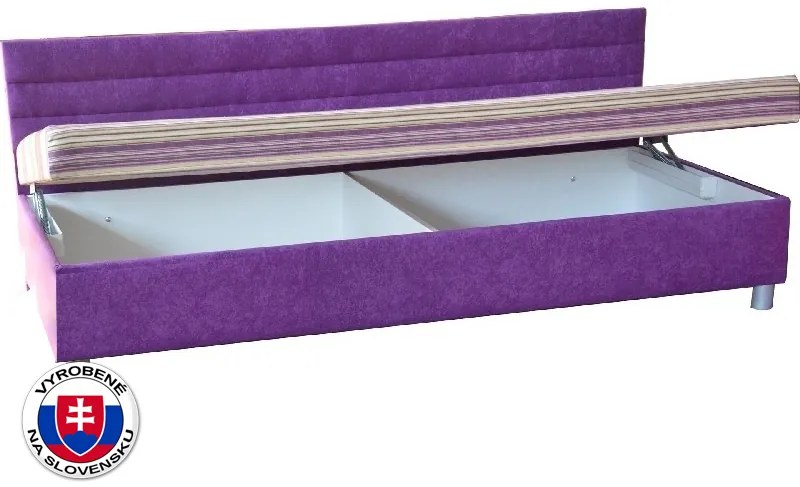 Pat de o persoană (canapea) 90 cm Emil 1 (cu saltea standard cu 7 zone). 774227