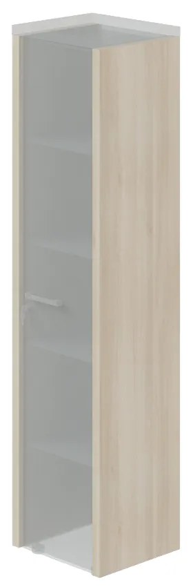 Panouri laterale TopOffice 2 buc pentru un dulap inalt, salcam deschis