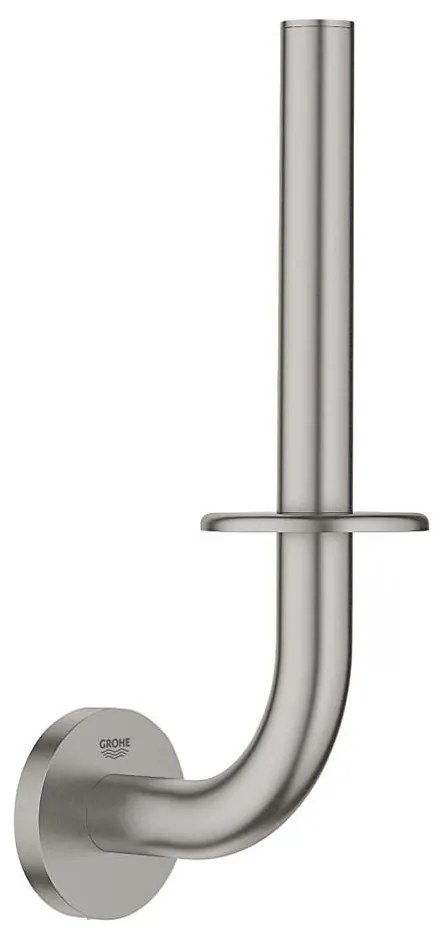 GROHE 41186DC0 - Suport pentru hârtie igienică de rezervă, oțel inoxidabil, 116 x 232 mm