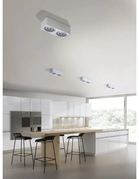 Spot PAOLA 2xGU10-ES111/16W/230V alb Azzardo AZ4132