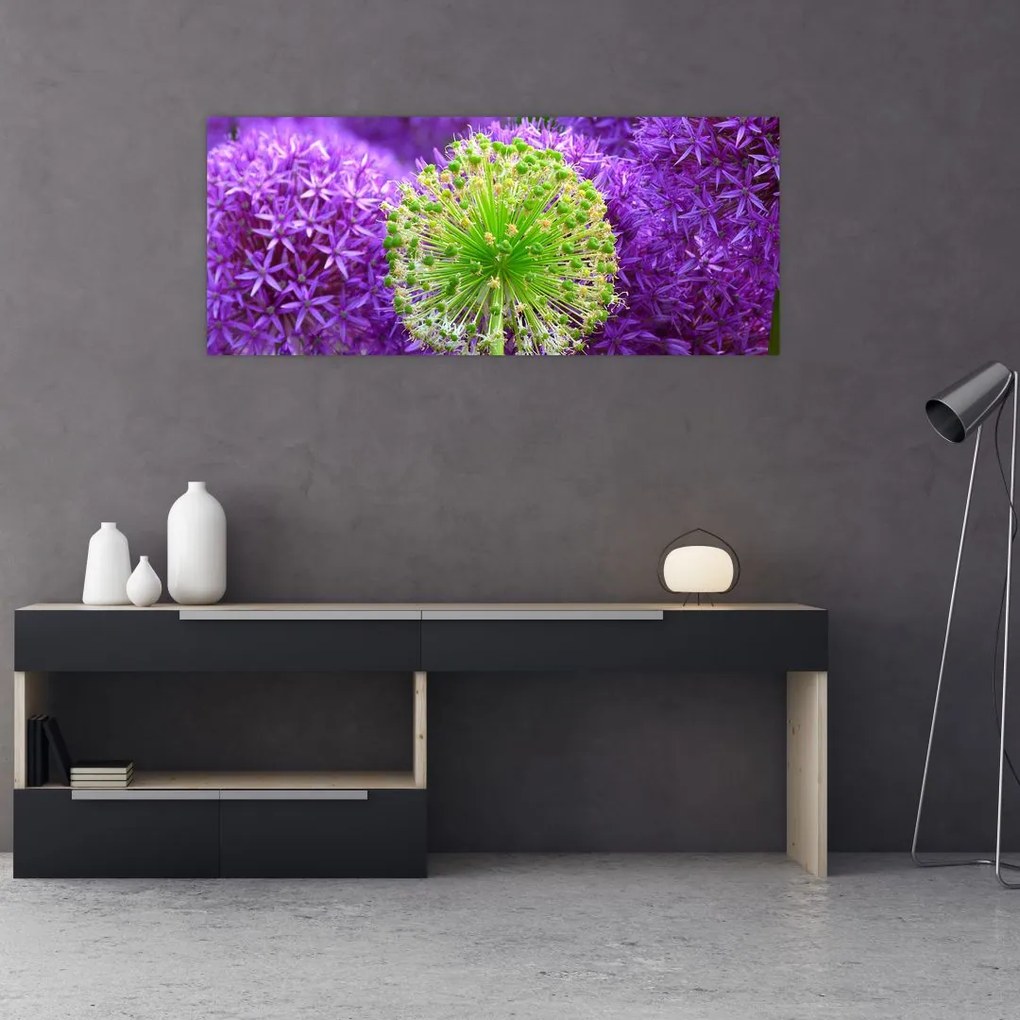 Tablou cu floare (120x50 cm)