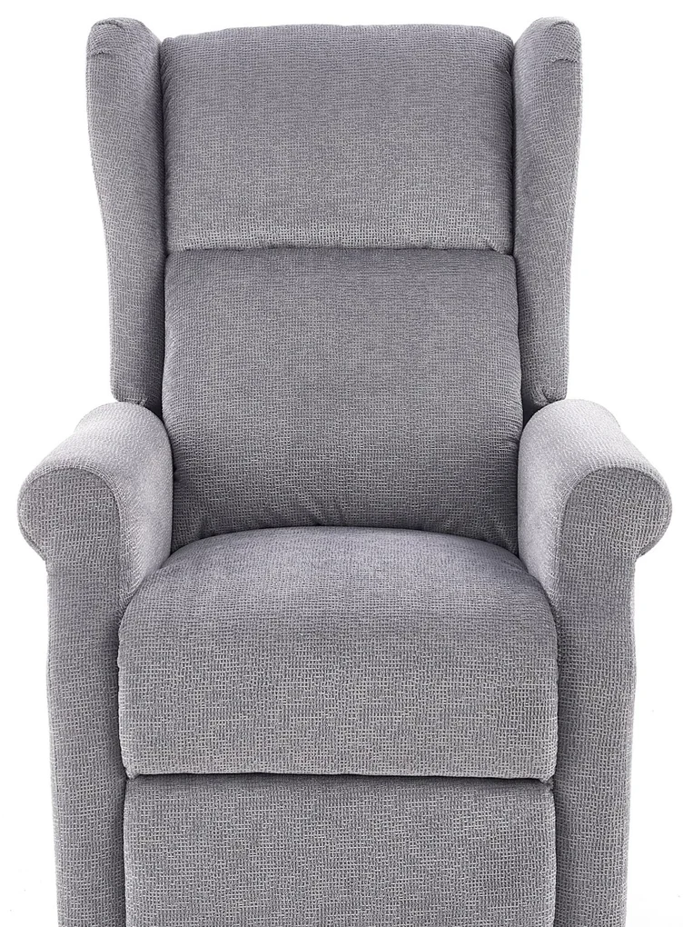 Fotoliu recliner tapitat Agustin Gri