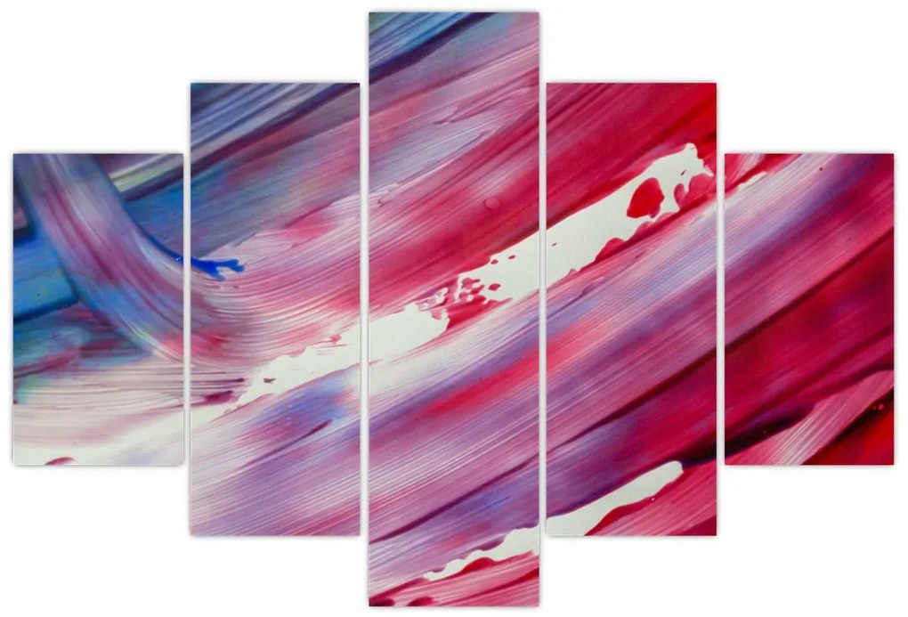 Tablou - culorile rozalbaste (150x105 cm)