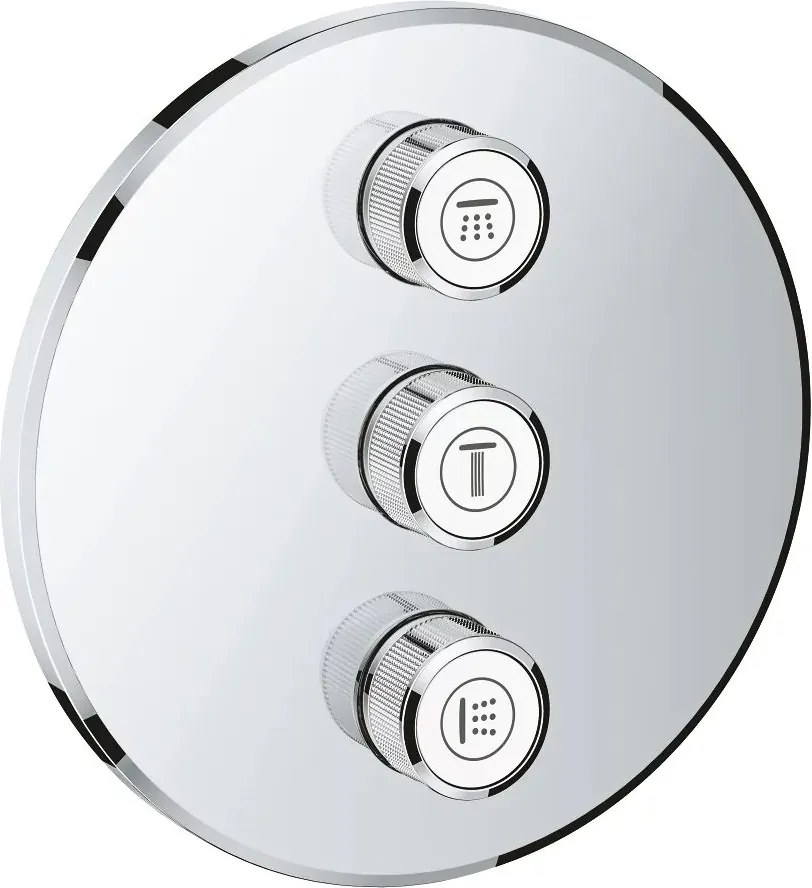 Baterie dus Grohe Grohtherm SmartControl cu 3 iesiri