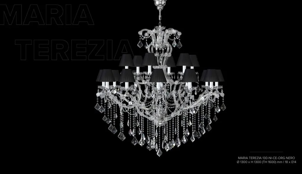 Candelabru Cristal Bohemia Exclusive 18 brate MARIA TEREZIA 130