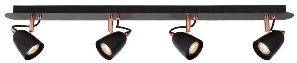Lucide 26956/20/17 - Lampa spot LED RIDE-LED 4xGU10/5W/230V cupru