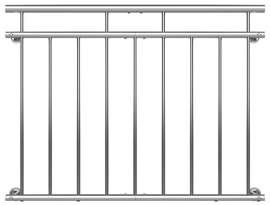 Deuba Balustrada balcon - 90x128 cm