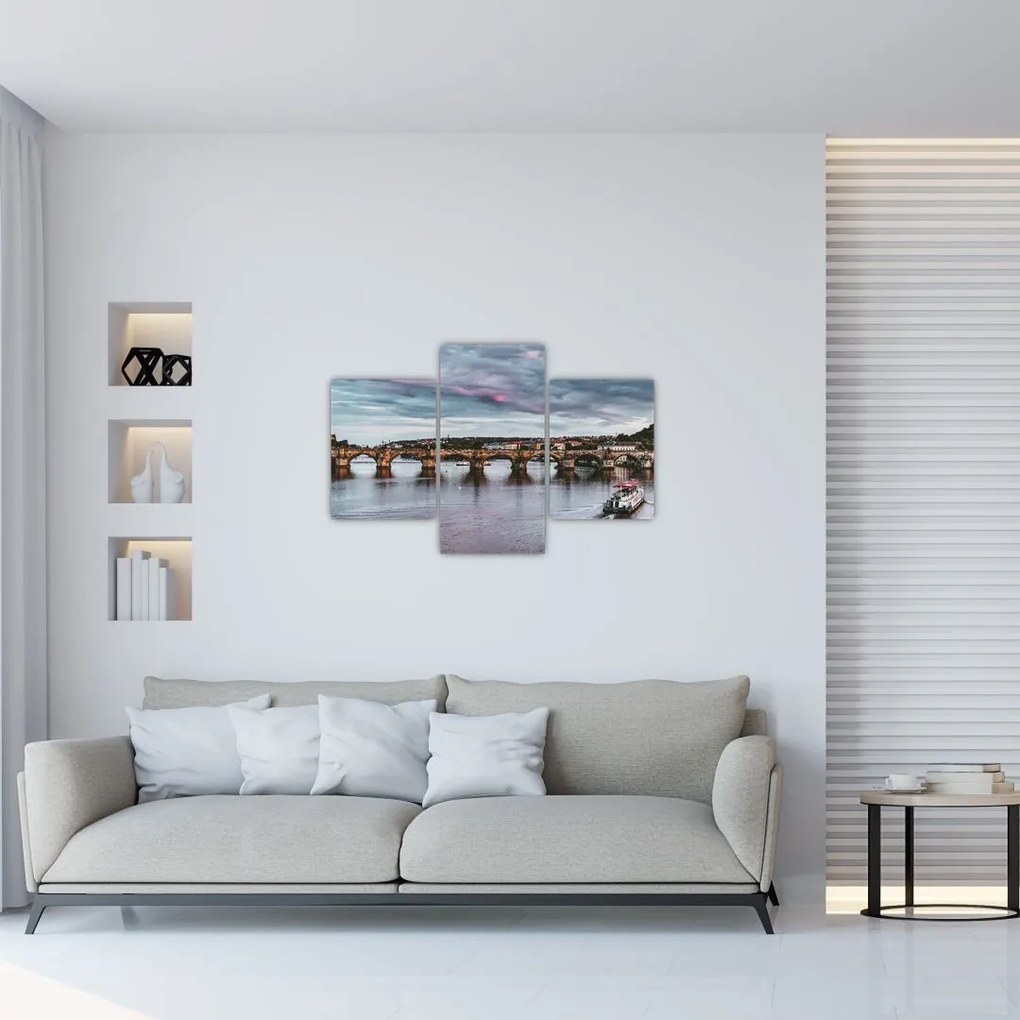 Tablou cu podul lui Carol (90x60 cm)