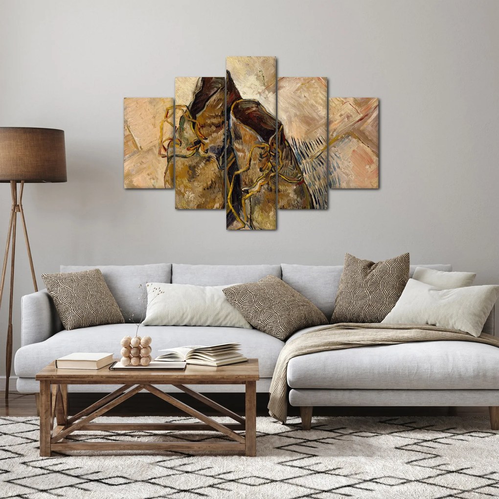 Tablou - Vincent van Gogh, Shoes, reproducere (150x105 cm)
