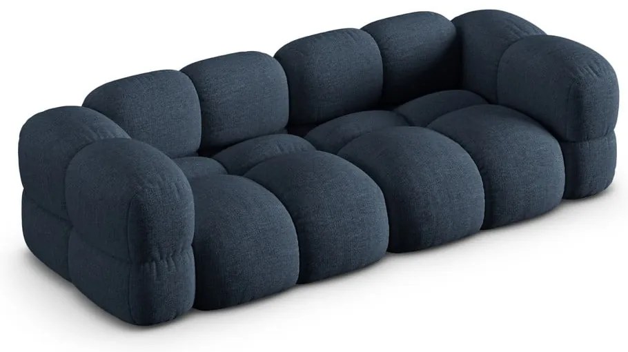 Canapea albastru-închis 250 cm Loretto – Cosmopolitan Design