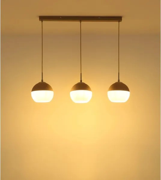 Globo 15999-3H - Lustra suspendată RAGUSA, 3 x E27, 60 W, 230 V