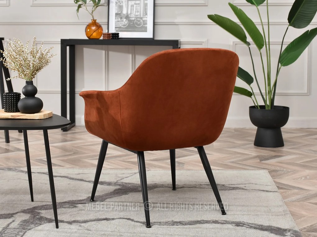 Fotoliu Osmol F (cupru + negru). Promo -8%. 1110362