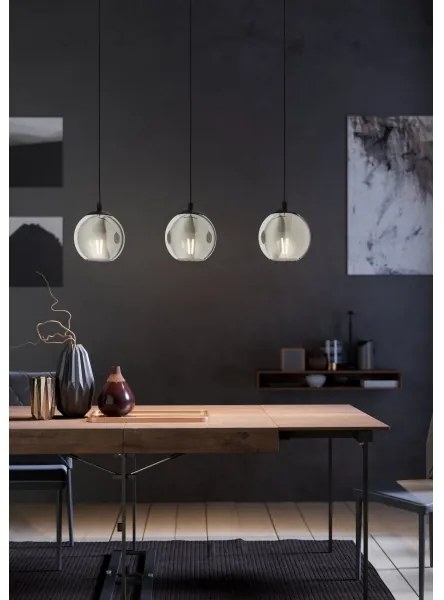 Lustră pe cablu Eglo 98652 ARISCANI 3xE27/40W/230V