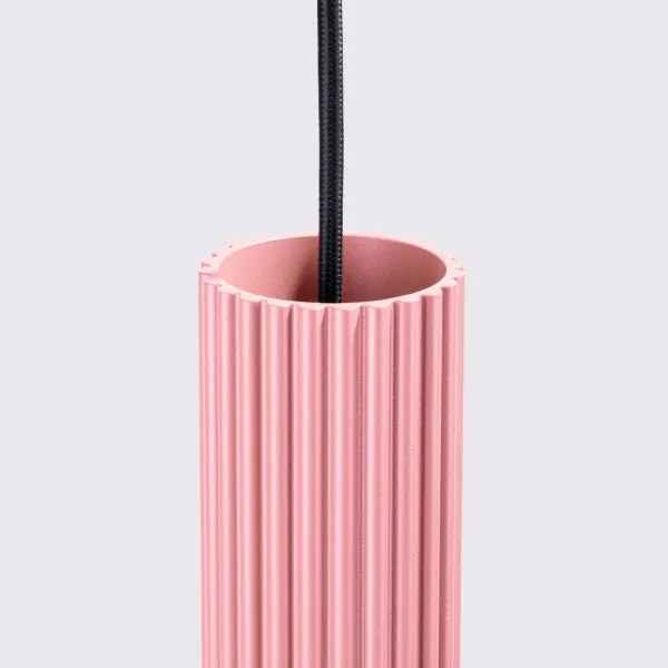 Brilagi - Lustra LED CRESTO suspendată pe cablu 1xGU10/10W/230V, roz