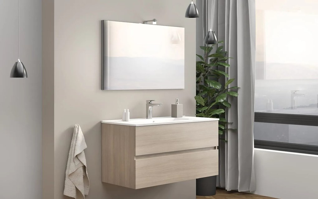 Set lemn masiv Mobilier Baie Suspendat Craig