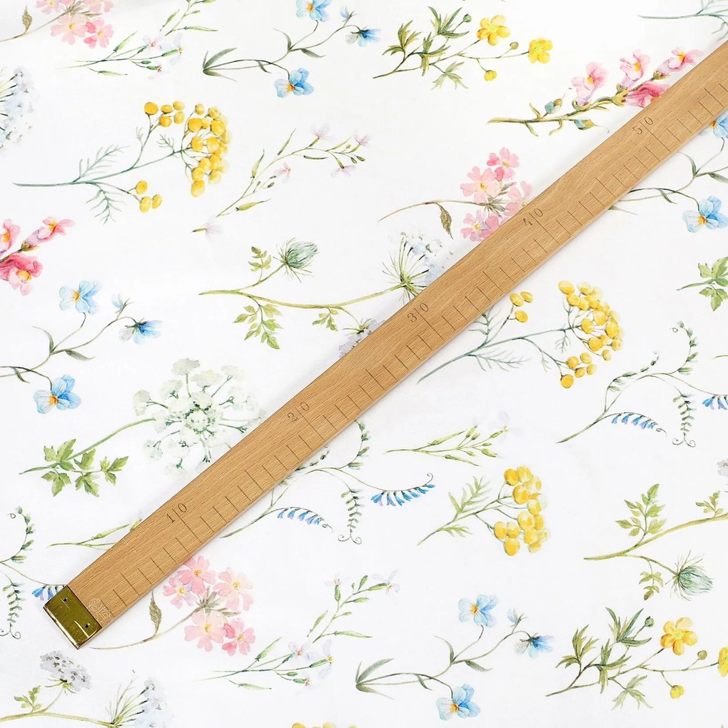 Goldea țesătură 100% bumbac deluxe - primăvară înflorită 240 cm
