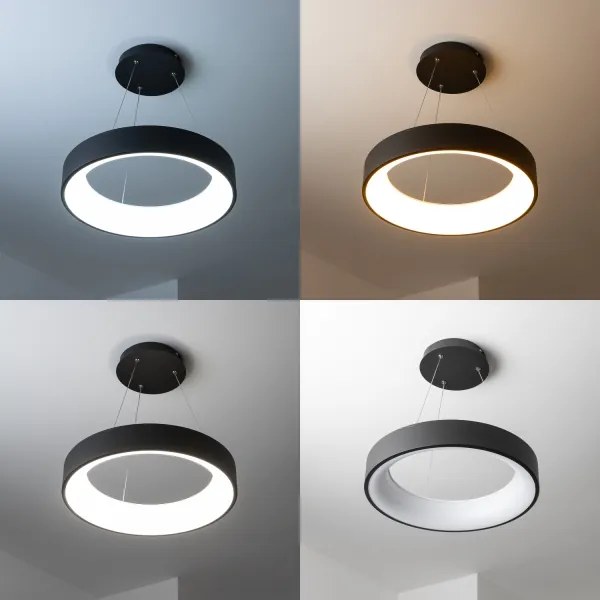 Brilagi - Pendul LED reglabil pe cablu LED/40W/230V 3000-6500K negru + telecomandă