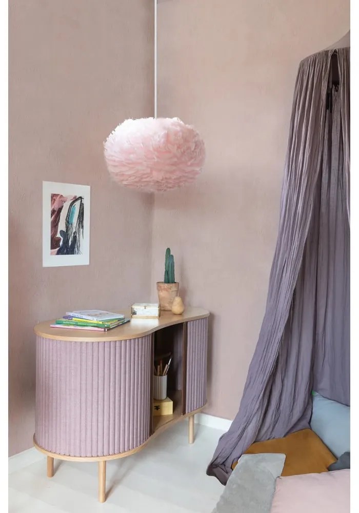 Abajur roz deschis ø 45 cm Eos Medium – UMAGE
