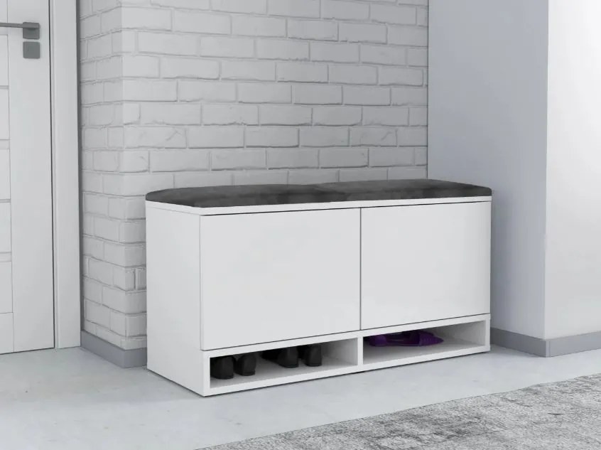 Cuier pentru hol White/Grey