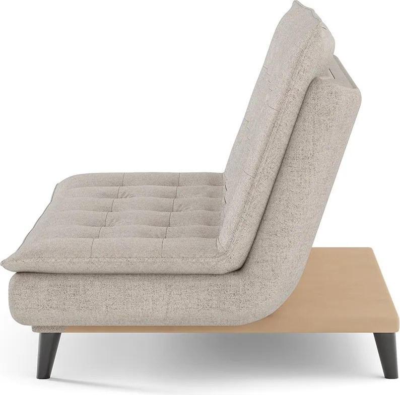 Canapea lemn masiv extensibilă Jord 192×96 cm