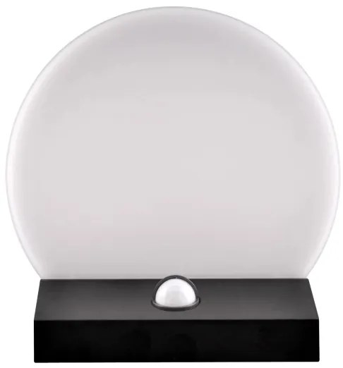 Aplică LED de exterior cu senzor TESA LED/10W/230V IP54 negru