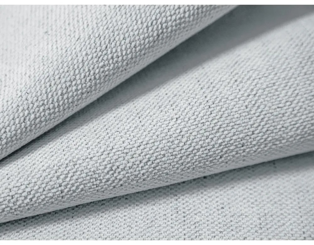 Pat matrimonial gri deschis tapițat cu spațiu de depozitare cu somieră 200x200 cm Campi – Cosmopolitan Design