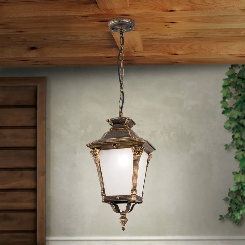 Pendul exterior stil clasic IP23 Aiko AL 11-1142/1 Patina OR