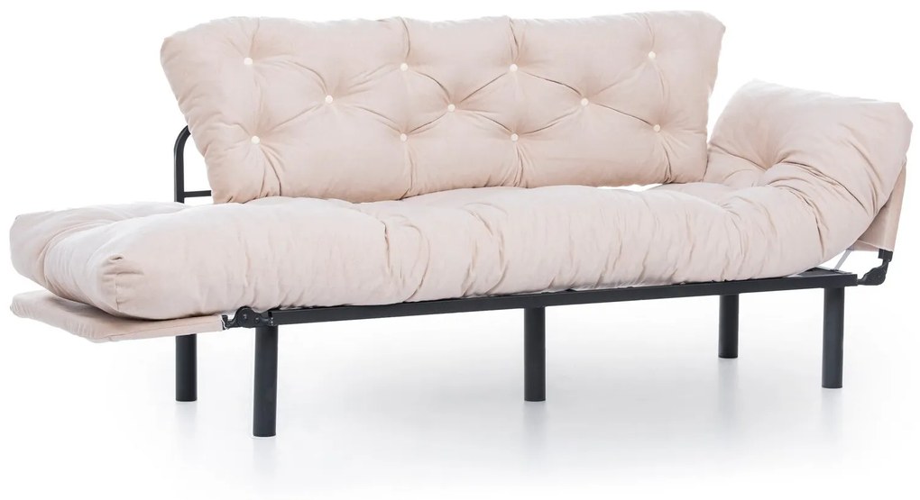 Canapea extensibilă Nitta Triple - Cream