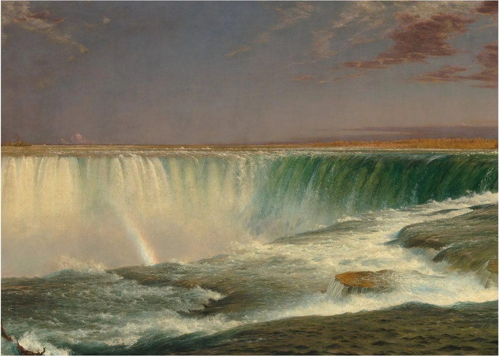 Tablou - Frederic Edwin Church, Niagara, reproducere (70x50 cm)