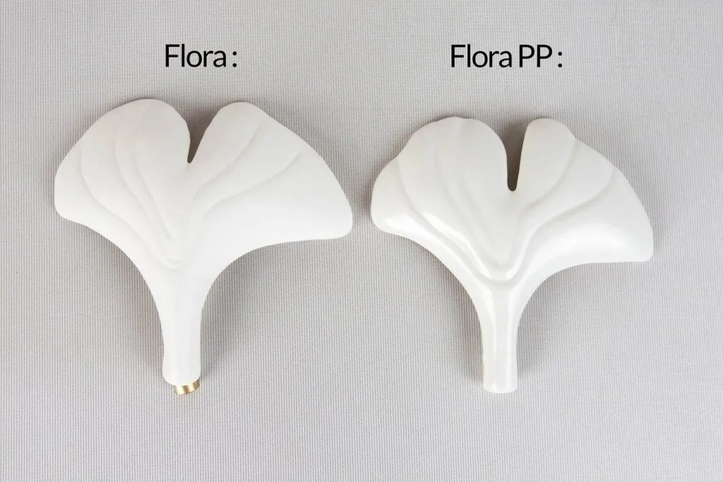 Lustra Suspendata, Metal Auriu, Petale Flori Albe Ceramice, FLORA 120